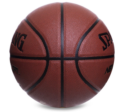 Мяч баскетбольный SPALDING NeverFlat размер 7 коричневый