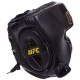 Шолом боксерський у мексиканському стилі шкіряний UFC PRO Prem Lace Up L-XL чорний