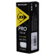 Набор мячей для настольного тенниса DUNLOP PRO TOUR 3шт белый