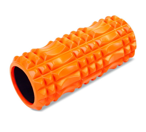 Ролер масажний циліндр (ролик мфр) 33см Grid Spine Roller Zelart кольори в асортименті