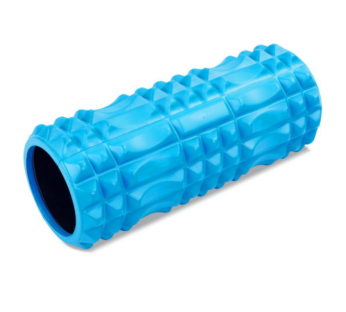 Ролер масажний циліндр (ролик мфр) 33см Grid Spine Roller Zelart кольори в асортименті