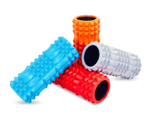Ролер масажний циліндр (ролик мфр) 33см Grid Spine Roller Zelart кольори в асортименті