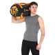 Мешок утяжелитель для функционального тренинга Power Bag Zelart 15кг черный-оранжевый