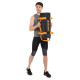 Мешок утяжелитель для функционального тренинга Power Bag Zelart 15кг черный-оранжевый