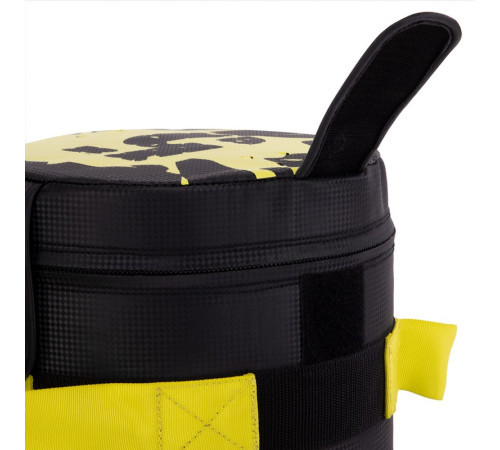 Мешок утяжелитель для функционального тренинга Power Bag Zelart 5кг черный-желтый