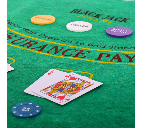 Набір для покеру в металевій коробці Texas Holdem Poker set SP-Sport 200 фішок