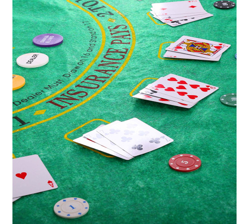 Набір для покеру в металевій коробці Texas Holdem Poker set SP-Sport 200 фішок