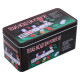 Набір для покеру в металевій коробці Texas Holdem Poker set SP-Sport 200 фішок