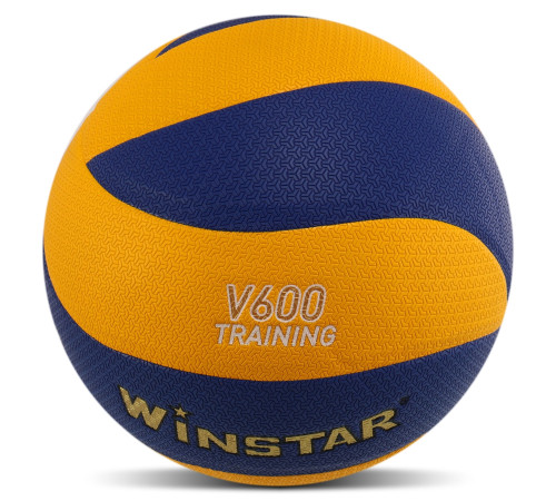 Мяч волейбольный WINSTAR №5 PU желтый-синий