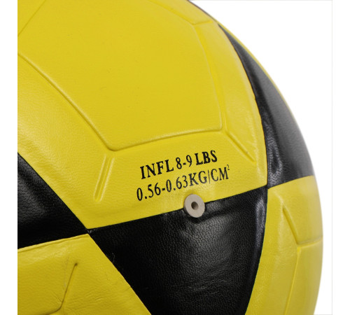 М'яч футбольний WINSTAR №5 PU жовтий-чорний