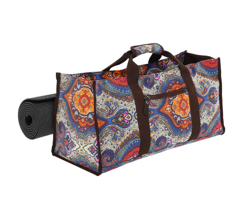 Сумка для йоги SP-Sport DoYourYoga Yoga bag сірий-помаранчевий
