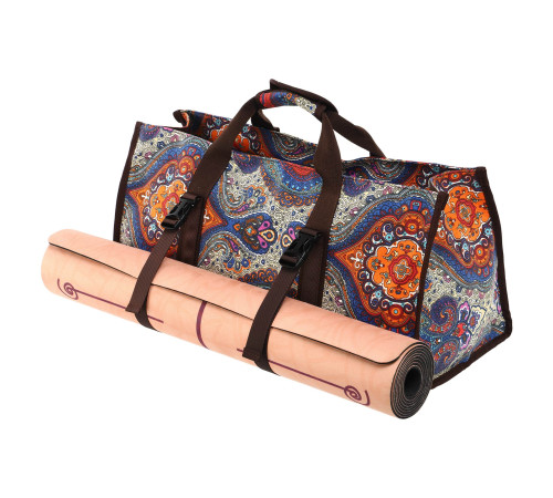 Сумка для йоги SP-Sport DoYourYoga Yoga bag сірий-помаранчевий