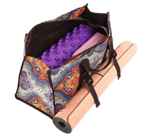 Сумка для йоги SP-Sport DoYourYoga Yoga bag сірий-помаранчевий