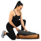 Сумка-чохол для йога килимка KINDFOLK Yoga bag SP-Planeta бежевий