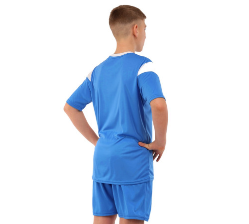 Форма футбольна комплект футболка та шорти Joma PHOENIX 4XS-2XL синій-білий