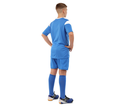 Форма футбольна комплект футболка та шорти Joma PHOENIX 4XS-2XL синій-білий
