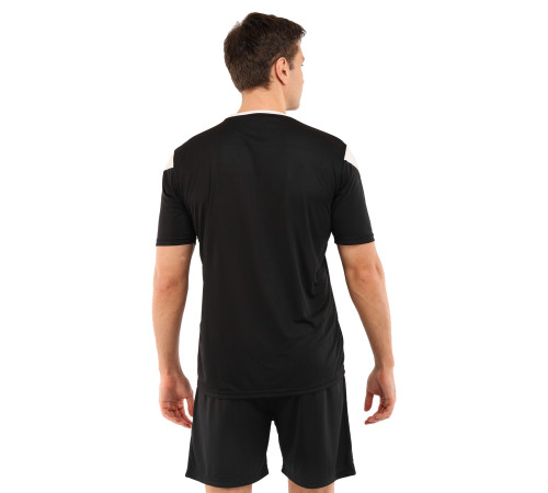 Форма футбольна комплект футболка та шорти Joma PHOENIX 4XS-2XL чорний-білий