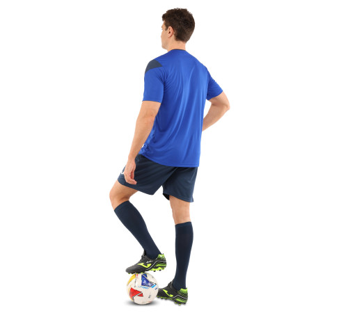 Форма футбольна комплект футболка та шорти Joma PHOENIX 4XS-2XL синій-темно-синій