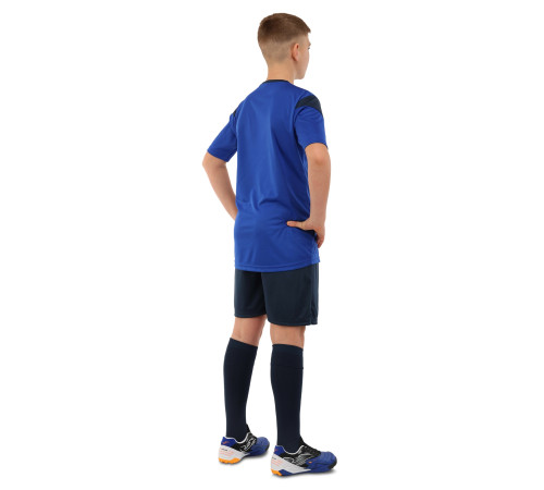 Форма футбольна комплект футболка та шорти Joma PHOENIX 4XS-2XL синій-темно-синій