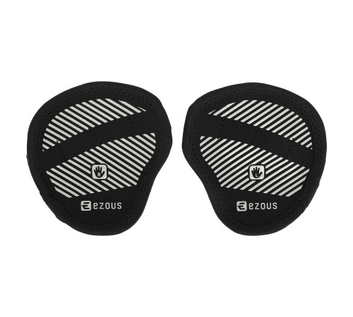 Накладки атлетичні нековзкі Грипад GRIPAD WorkOut ROUND HAND PROTECTION EZOUS чорний