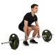 Накладки для подтягивания и тяги HAND GRIPS STRONG FRICTION EZOUS 2шт черный-белый