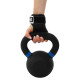 Накладки для подтягивания и тяги HAND GRIPS STRONG FRICTION EZOUS 2шт черный-белый