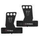 Гімнастичні накладки рукавички для турніка 3 HOLE CARBON HAND GRIPS EZOUS 2шт розмір S-L чорний