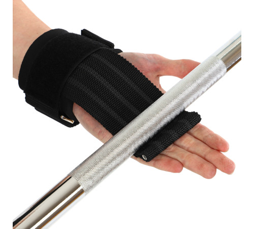 Накладки для подтягивания и тяги ANTI SLIP HAND GRIP EZOUS 2шт черный