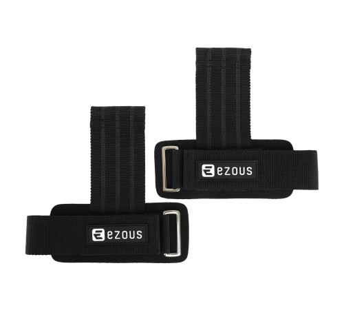 Накладки для подтягивания и тяги ANTI SLIP HAND GRIP EZOUS 2шт черный