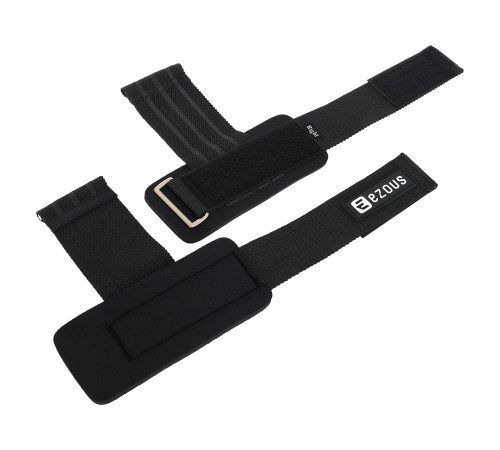 Накладки для подтягивания и тяги ANTI SLIP HAND GRIP EZOUS 2шт черный