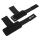 Накладки для подтягивания и тяги ANTI SLIP HAND GRIP EZOUS 2шт черный