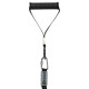Ручки с карабинами для эспандеров резинок и тренажеров FIT HOOK HANDLES EZOUS 2шт черный