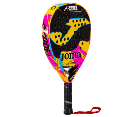Ракетка для падел-тенниса Padel Joma TOURNAMENT PRO малиновый-желтый