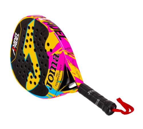 Ракетка для падел-тенниса Padel Joma TOURNAMENT PRO малиновый-желтый