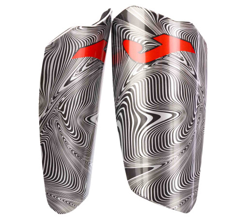 Щитки футбольные с держателем щитков в комплекте Joma SPARTAN S-L черный-белый