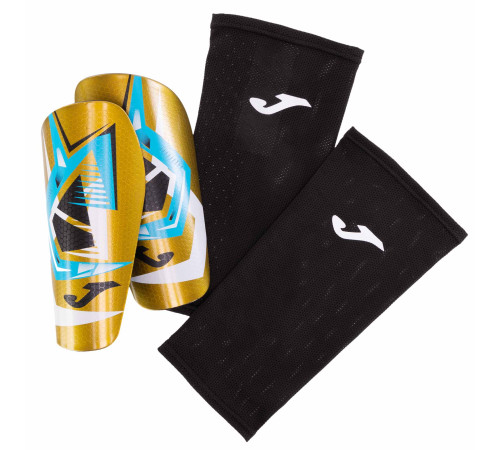 Щитки футбольные с держателем щитков в комплекте Joma J-PRO M-L золотой