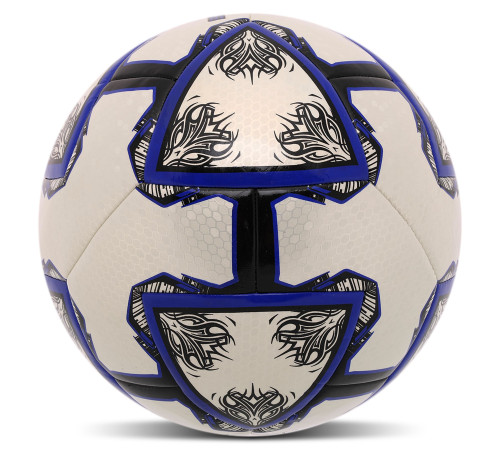 М'яч футбольний HYBRID SOCCER STAR TO-TOWN №5 PU білий-синій