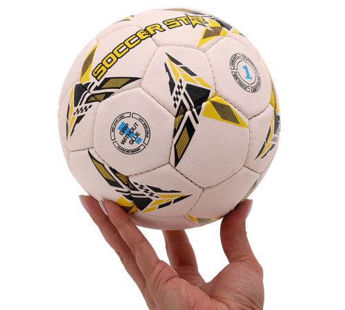 Мяч гандбольный SOCCER STAR размер 1 белый-желтый
