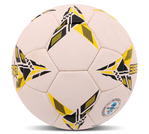 Мяч гандбольный SOCCER STAR размер 2 белый-желтый