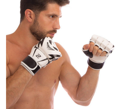 Рукавиці для змішаних єдиноборств MMA Zelart S-XL кольори в асортименті