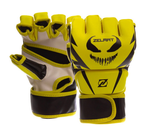 Рукавиці для змішаних єдиноборств MMA Zelart S-XL кольори в асортименті