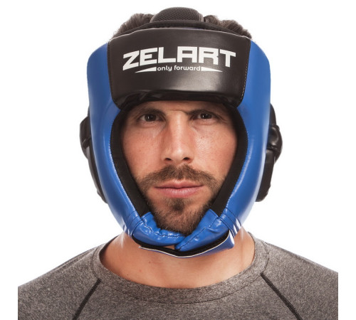 Шолом боксерський відкритий PU ZELART M-XL кольори в асортименті
