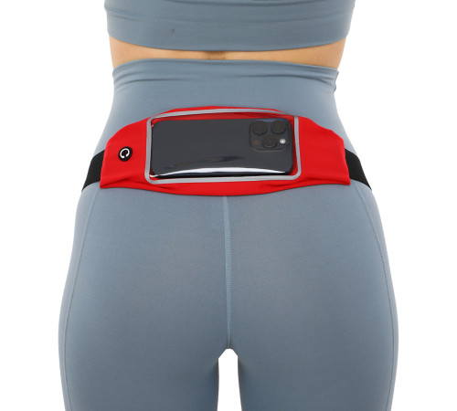 Сумка на пояс спортивна для бігу із сенсорним екраном RUNNING WAISTPACK SP-Sport кольори в асортименті