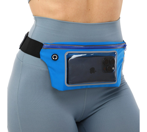 Сумка на пояс спортивна для бігу із сенсорним екраном RUNNING WAISTPACK SP-Sport кольори в асортименті