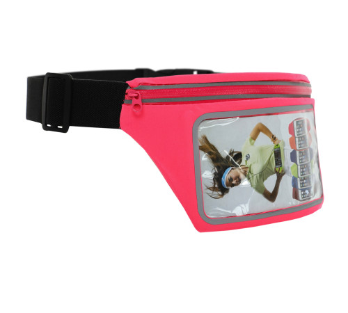 Сумка на пояс спортивна для бігу із сенсорним екраном RUNNING WAISTPACK SP-Sport кольори в асортименті