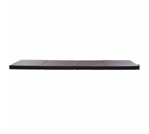 Килимок-мат спортивний складаний для вправ Exercise mat Zelart MAT розмір 180x60x5см чорний