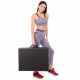 Килимок-мат спортивний складаний для вправ Exercise mat Zelart MAT розмір 180x60x5см чорний