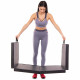 Килимок-мат спортивний складаний для вправ Exercise mat Zelart MAT розмір 180x60x5см чорний