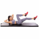 Килимок-мат спортивний складаний для вправ Exercise mat Zelart MAT розмір 180x60x5см чорний