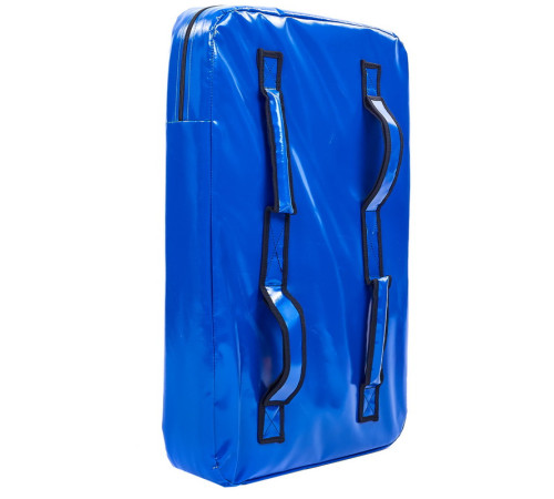 Макивара Прямая тренировочная для отработки ударов Кожвинил SPORTKO 60x40x8,5см 1шт синий
